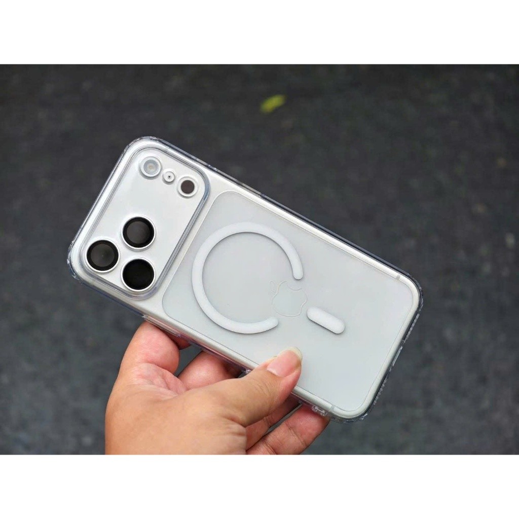 [Chính Hãng] Ốp Lưng WIWU Dynamic Pro Cho IP 17 Pro/Max MCC-202 - Trong Suốt, Bảo Vệ Cam, Nút Cam Control, Sạc Không Dây