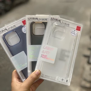 Ốp Lưng Nhám Mờ Likgus HUAN Cho iPhone 13 Đến 16 Pro Max - Viền Dẻo Chống Sốc, Kháng Vân Tay, Chống Ố