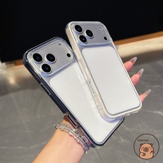 Dành cho iQOO Z11 Z10 Z9X Z9 Turbo Pro Plus Z8 Z8X Z7 Z7X Z7i Z6 Lite Pro Z5 Z3 U5X U5E U3X U1X Ốp Điện Thoại 2 Trong 1 Màu Kẹo Hai Lớp Màu Đơn Giản Màu Đen Trong Suốt Vỏ