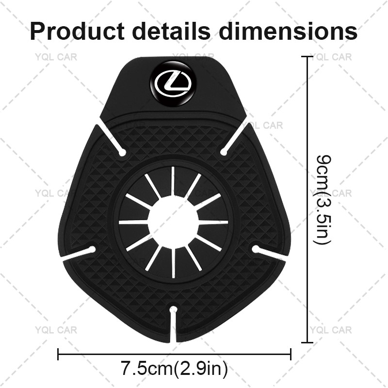 1 / 2 Chiếc Khăn Lau Xe Ô Tô Lỗ Bảo Vệ Mảnh Vỡ Lá Chống Bụi Tay Cho Xe Lexus RX300 RX450 IS200 IS250 IS300 GS300
