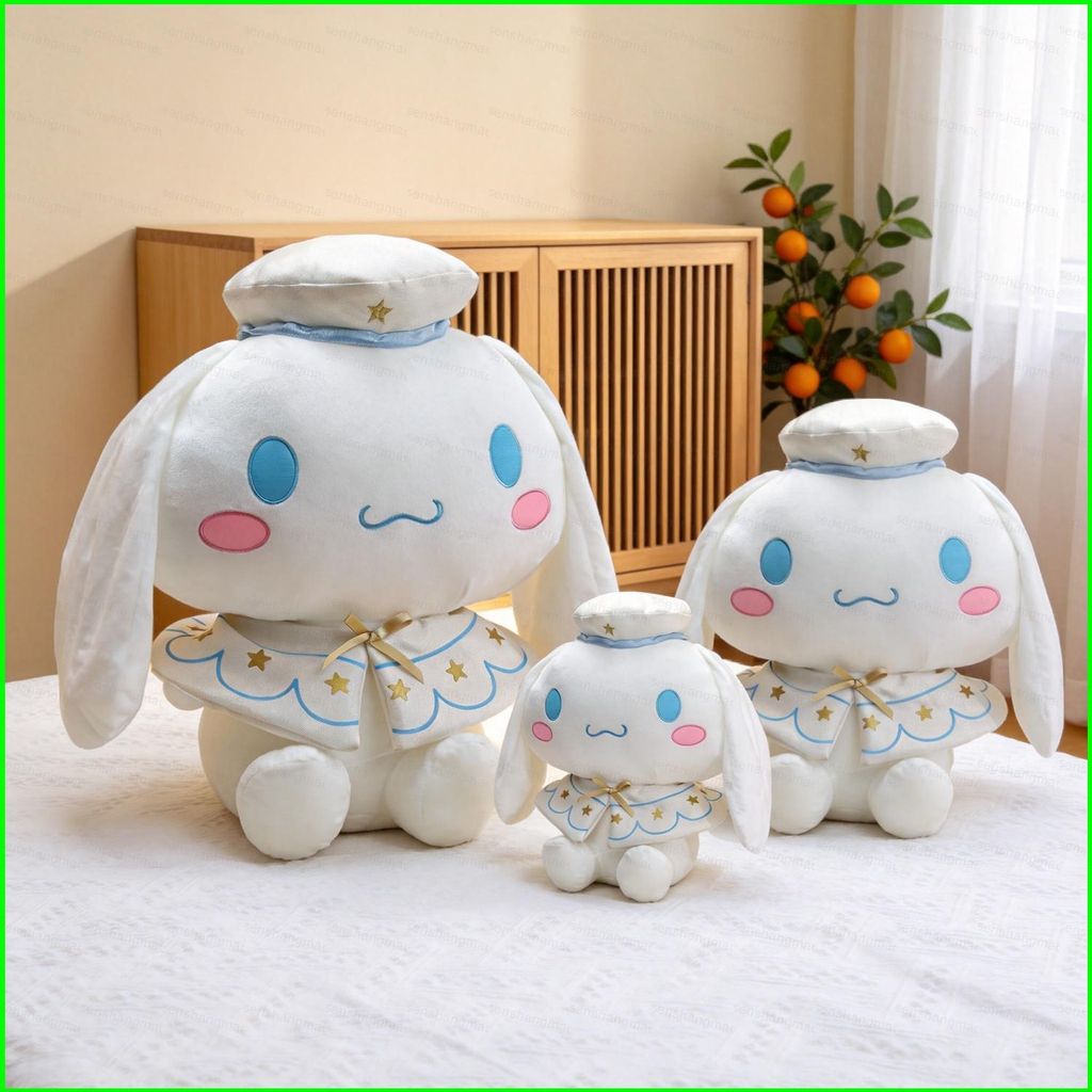 PS1 Sanrio Cinnamoroll Plushie Dễ Thương Sang Trọng Cotton Đồng Hành Búp Bê Gối Mềm SP1