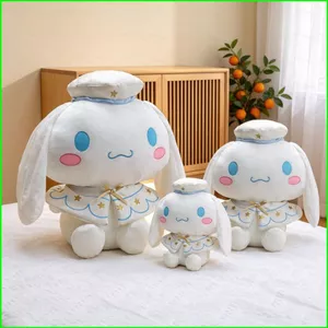 PS1 Sanrio Cinnamoroll Plushie Dễ Thương Sang Trọng Cotton Đồng Hành Búp Bê Gối Mềm SP1