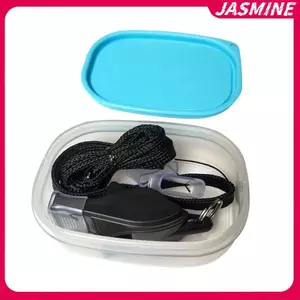 JASMINE Thể Thao Chất Lượng Cao Cá Heo Còi Nhựa Không Hạt Còi Bóng Đá Chuyên Nghiệp Bóng Rổ Trọng Tài Còi Thể Thao Ngoài Trời JASMINE