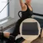 Gối Jfory Pilates hỗ trợ đầu và cổ, tiện lợi cho phòng tập thể dục và văn phòng