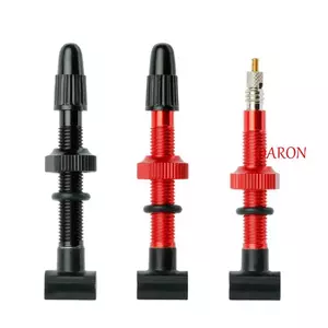 Van lốp không săm DARON,|Van lốp không săm Van F / V Núm vú, Thân hợp kim chống mài mòn MTB Anodized Xe đạp không săm vành