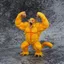 Dragon Ball Gorilla Ichiban Phần thưởng Golden Great Ape Dragon Ball gt Hình Mô hình tàn Đồ chơi trang trí Tượng