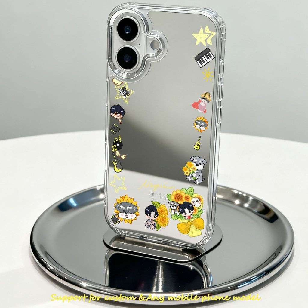 2026 Mới Nhất Liu Yuning Hỗ Trợ Hàng Hóa Ning Xiaokui Gương Điện Thoại Mofan Cùng Phong Cách Cho Iphone 17 16 15 14 Pro Max 13 12 Mini 11 Pro X XS XR 8 7 6 Plus Sự Kiện