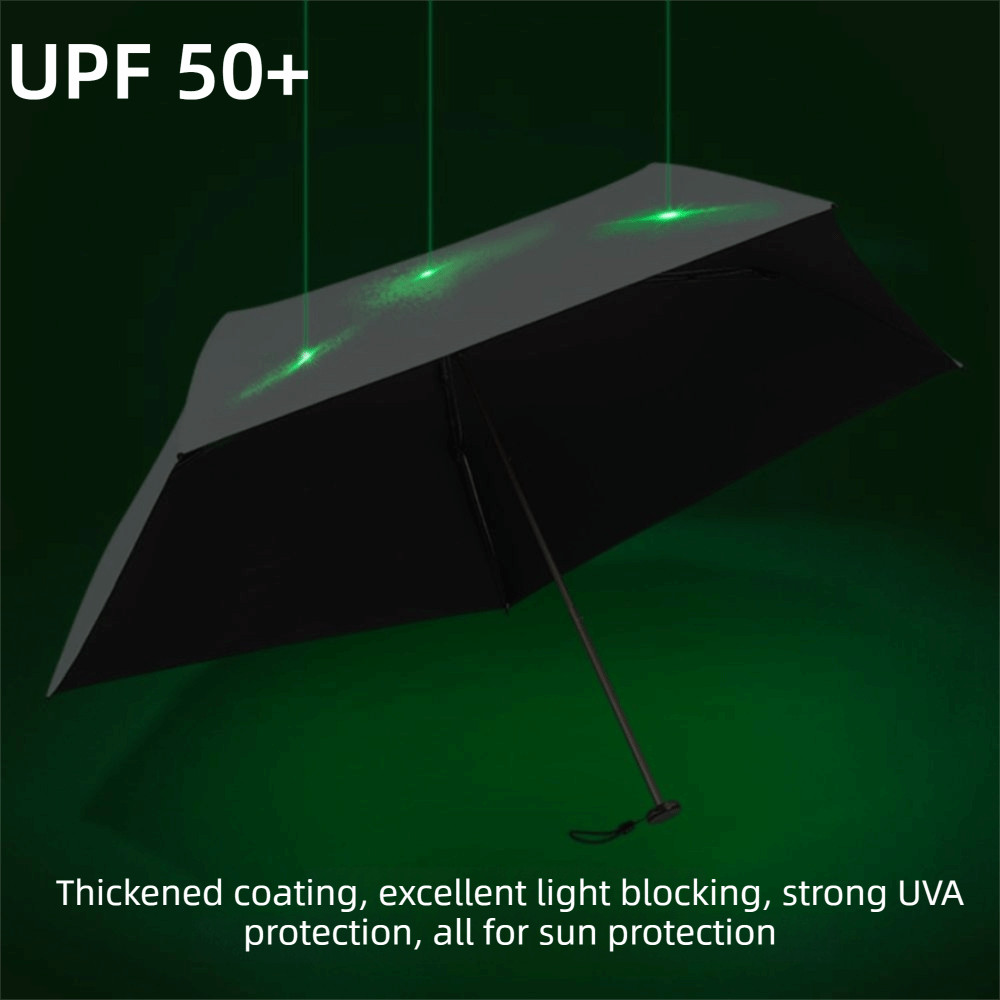 Ô siêu nhẹ có túi gấp khung sợi Carbon, che nắng, dù mini gia dụng, dù che mưa