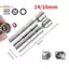 TRTR Spark Plug Soet Cờ Lê Adapter 14mm16mm Bộ Khớp Đa Năng Với Từ Tính Linh Hoạt Soet Tường Mỏng 3 / 8 "Drive Car Repair Tool VN