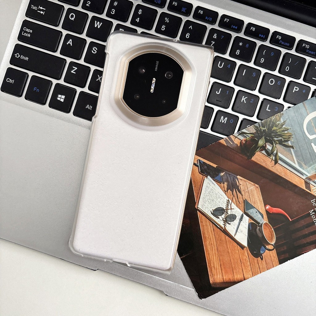 Dành cho Ốp điện thoại màn hình gập phiên bản sưu tập Huawei Mate X7 x6 màu trơn nhỏ gọn trong suốt siêu mỏng hộp cứng x3 / x5