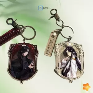 Móc khóa phước lành của chính thức Anime Heaven Tian Guan Ci Fu Hua Cheng Xie Lian Móc khóa Arcylic Mặt dây chuyền Túi quà tặng mới