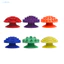 Bộ 6 Đồ Chơi Fidget Cảm Giác Nấm Silicon Có Cốc Hút – Giảm Căng Thẳng Lo Âu Mini Họa Tiết Đá Lo Âu Cho Trẻ Em Người Lớn Đá Di Động Để Thư Giãn Tập Trung