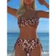 Đồ bơi nữ chia đôi eo cao Bikini đi biển gợi cảm