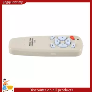 Nút lớn Loại học tập hồng ngoại 8 phím Điều khiển từ xa phổ biến cho quạt TV CD DVD