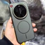 Ốp Điện Thoại Sạc Từ Tính Không Dây Leica Matte Cho Xiaomi 17 Ultra Mi 17Ultra Màu Sắc Tương Phản Chống Trơn Trượt Cạnh