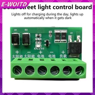 E-WOITD Bền DC6-45V Bảng mạch điều khiển LED 10A-20A hoàn toàn tự động BẬT TẮT Bảng đèn đường năng lượng mặt trời E-WOITD