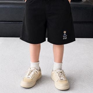 [D02-DOU DOU KID] Quần Đùi Kaki Trẻ Em Thiết Kế Đơn Giản, Phù Hợp Cho Trẻ Em