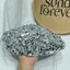 Mũ nồi đính sequin lấp lánh PYCOU, Mũ nồi sequin lấp lánh phong cách cổ điển mỏng, Hình bát giác sang trọng hợp thời trang Mũ nồi thời trang đám mây đầu lớn Mặc thường ngày