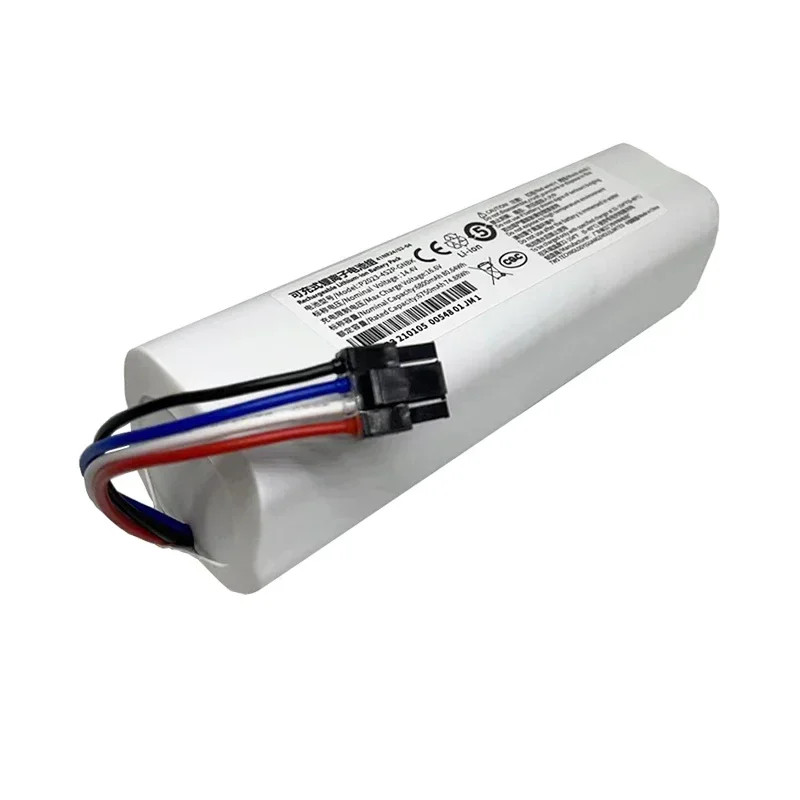Pin dung lượng cao 6500mAh đảm bảo chất lượng cho Robot hút bụi Xiaomi S40 Công suất lâu trôi