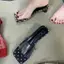 TT Phong Cách Hàn Quốc Đầu Vuông Flip-Flops Nữ Mùa Hè 2026 Phong Cách Mới Chấm Bi Da Báo In Gót Dày Dép Trong Suốt Dép