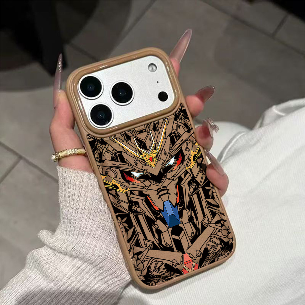 Ốp lưng Mobile Suit Gundam Stylish Chống Sốc Da Gai Bảo Vệ Camera Cấp iPhone 17/16/15/14/13/12/11/X/XS Max Pro