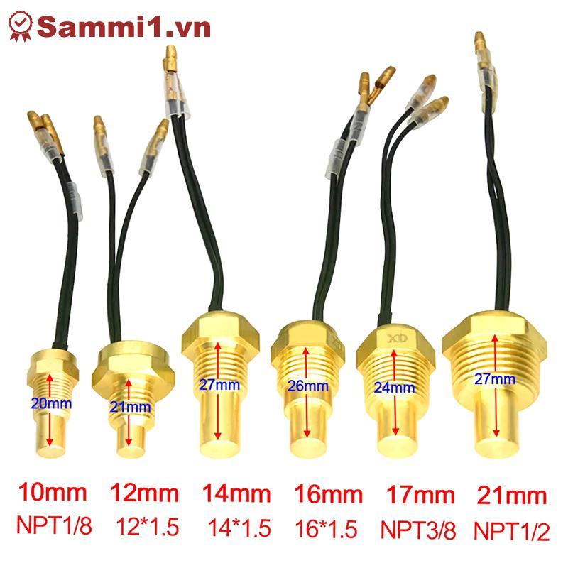 ZK Cảm Biến Nhiệt Độ Nước Đa Năng Đồng Hồ Đo Nhiệt Độ Ô Tô 12V / 24V 10MM-21MM VN