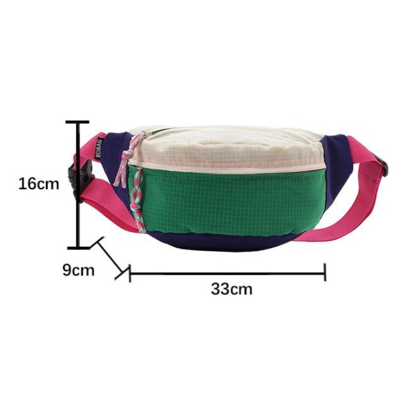 GC2 Túi đeo vai bị chặn màu mới dành cho nữ Túi đeo chéo học sinh đơn giản Túi du lịch đa năng CG2
