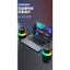 Đi xe đạp ngoài trời, Loa Bluetooth để bàn, Loa siêu trầm chiếu sáng đầy màu sắc RGB di động không dây