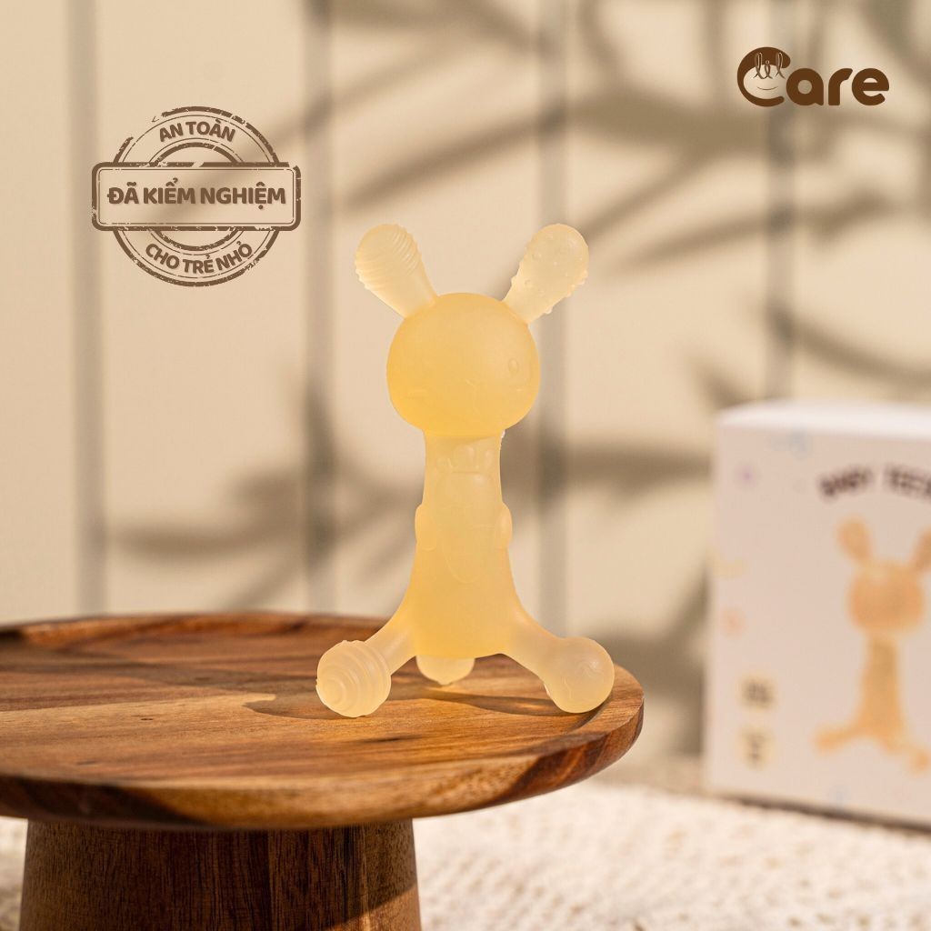 [ĐÃ KIỂM NGHIỆM] [TẶNG HỘP] Đồ Chơi Gặm Nướu Silicon Organic Mềm, An Toàn Cho Bé LiLcare