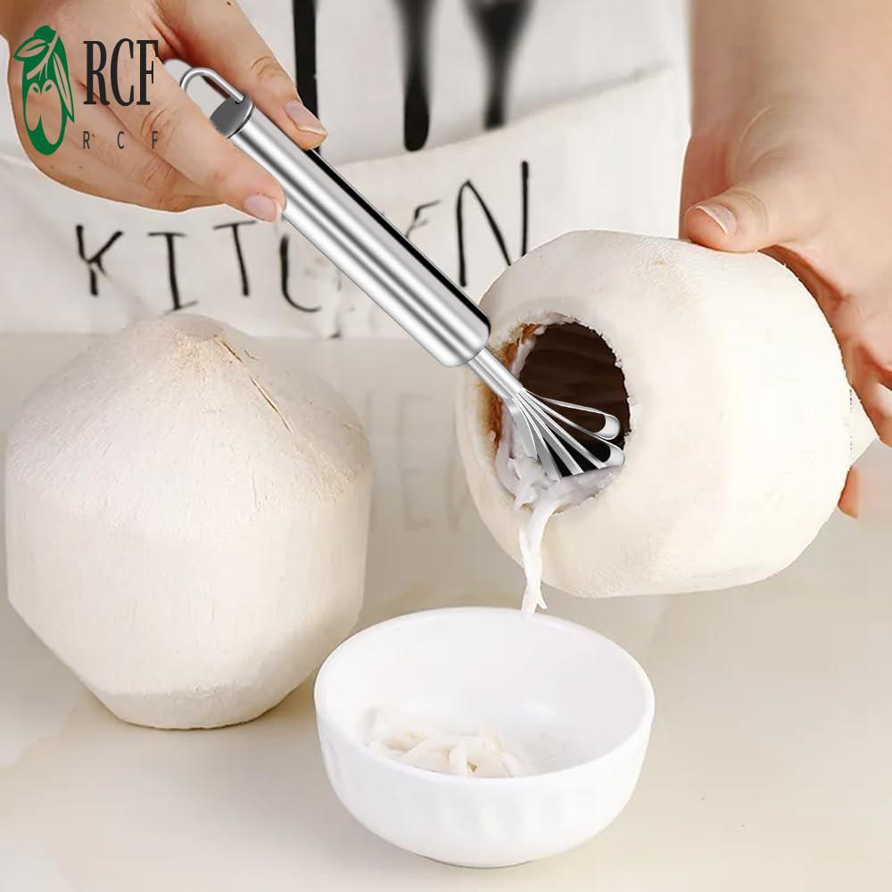 Dụng cụ cạo thịt dừa bằng thép không gỉ - Dụng cụ gọt vỏ nhà bếp đa năng Máy thái lát cá