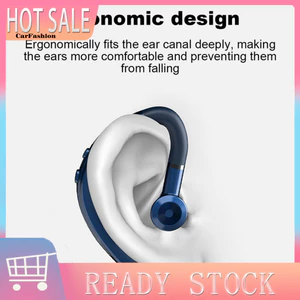 < CarFashion > Tai nghe không dây S109 Siêu âm Nhẹ Thoải mái khi đeo Tai nghe tương thích Bluetooth rảnh tay cho thể thao