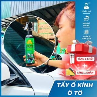 Dung dịch tẩy ố kính ô tô, làm sạch ô tô kính xe ô tô