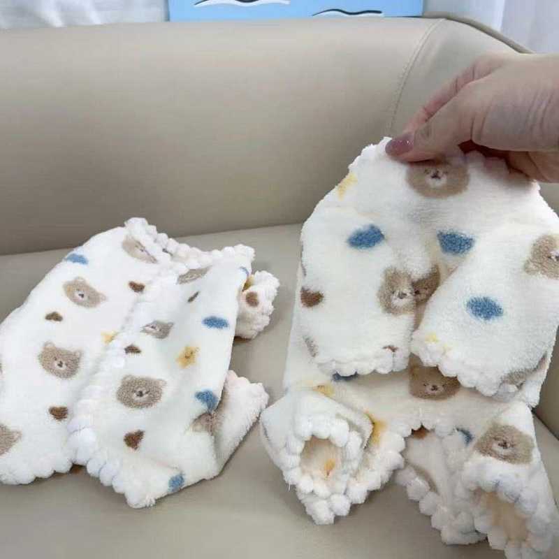 【Ready Stock】 Small Dog Pet Home Cartoon Four-Legged Pajamas Female Canine Cat Bag Belly Fluffy Jacket Autumn and Winter Belly Protection Warm Prevent Catching Cold 5bdx