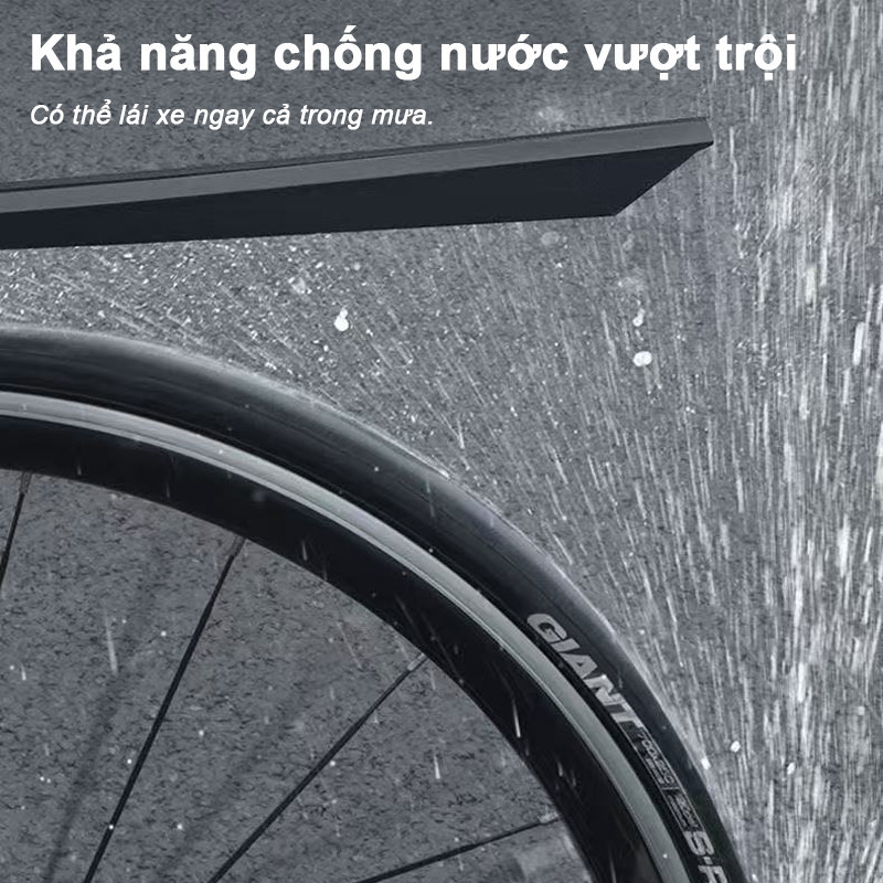 Dè Chắn Bùn Sau Xe Đạp Thể Thao - Dễ Dàng Gắn & Tháo, Hiệu Quả Chống Bùn Bẩn, Chất Liệu Dẻo Bền, Phù Hợp Đa Dòng Xe Đạp