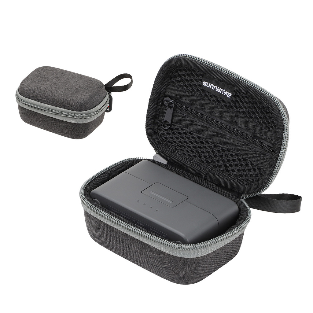 Sunnylife Thích Hợp Cho DJI Mic Mini Túi Bảo Quản Micro Không Dây Hộp Bảo Vệ Di Động Chống Sốc Phụ Kiện Chống Mài Mòn