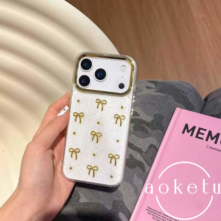 Vỏ mềm hình hoa nhỏ giọt màu vàng Ins thích hợp cho vỏ điện thoại iPhone 17 16promax Apple 15 / 14 / 13 / 12 / 11 niche trong suốt bao gồm vỏ cứng