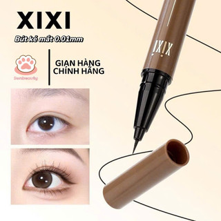 Kẻ mắt nước nét mảnh Xixi 0,01mm có thể vẽ mi giả dưới, kẻ eyerliner, phẩy sợi lông mày nét mảnh  không thấm nước.