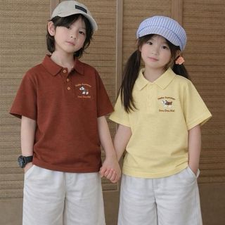 [DOU DOU KID] APL1 Áo Polo Trẻ Em Bé Trai Bé Gái Size 16-48kg,Chất Aó cotton hữu cơ cho bé trai và bé gái
