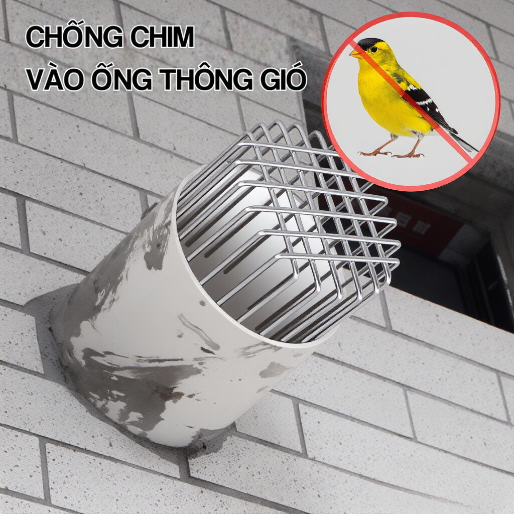 【COD】Vỏ thoát nước ban công inox chống tắc, thiết kế dạng lưới lọc rác hiệu quả, ngăn chim chuột và côn trùng xâm nhập.
