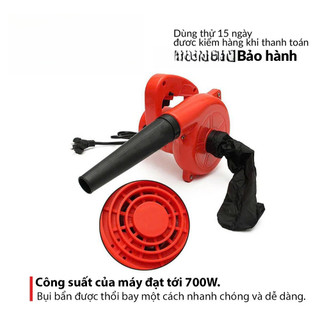 Máy Thổi Bụi Hút Bụi 700W Cầm Tay Gọn Nhẹ Công Suất Lớn Làm Sạch Bụi Bẩn Hiệu Quả Cao