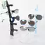Giá đỡ kính mắt Acrylic 5 tầng Giá đỡ kính quang học Thiết kế hồ quang Thuyền Giá đỡ kính mắt Hiển thị Kính trượt tuyết Lưu trữ Ra
