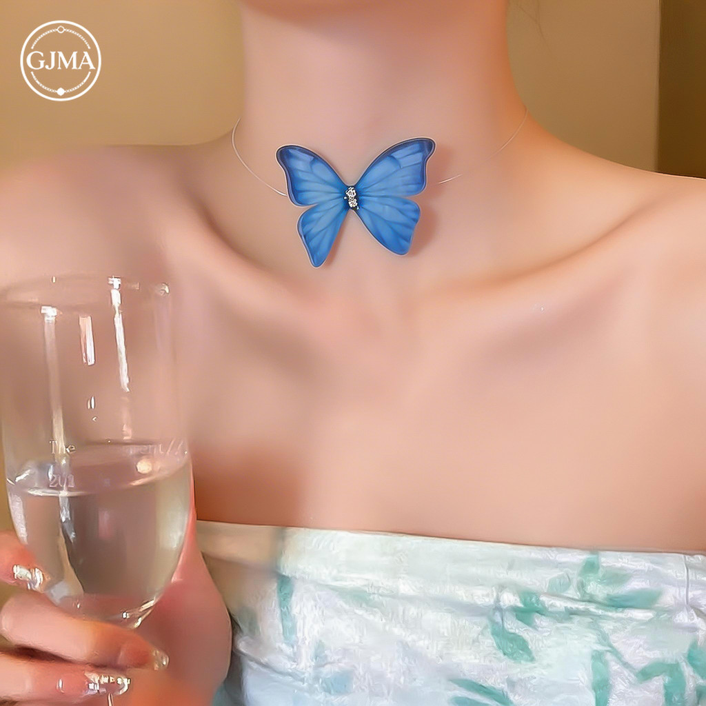 Choker Phong Cách Hàn Quốc, Tươi Mới Cho Kỳ Nghỉ, Vòng Cổ Xương Đòn Thanhh lịch