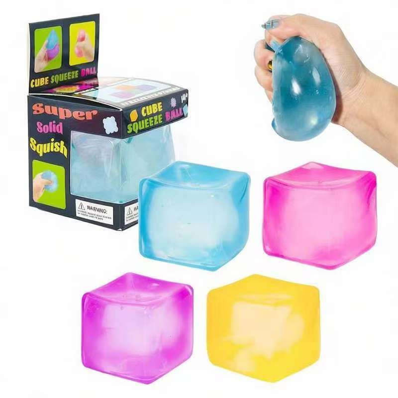 【🇻🇳Có sẵn kho】Đẹp Cube Squishy Fidget Đồ Chơi ADHD Tự Kỷ SPD Schylling Siêu Chắc Chắn squish Slime Đồ Chơi