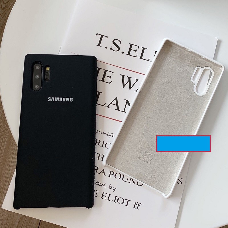 Ốp lưng silicon mềm cho Samsung Galaxy Note 10 Plus / Note 10 + Vỏ bảo vệ mặt sau bằng cảm ứng mượt mà cho Galaxy Note10 Note10pro