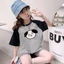 Trẻ Em Raglan Tay Áo Colorblock Casual Loose Top Thoáng Khí Hàng Ngày Trường Học Mặc Ngoài Trời