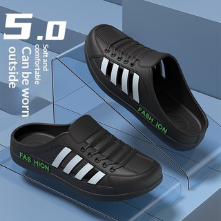 Giày lưới thoáng khí mùa hè, thiết kế dép Slip-On thời trang