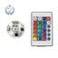 9QXH USB 5v RGB Đèn Hạt Gradient đầy màu sắc với đèn điều khiển từ xa + Cáp chuyển đổi USB Nguồn sáng