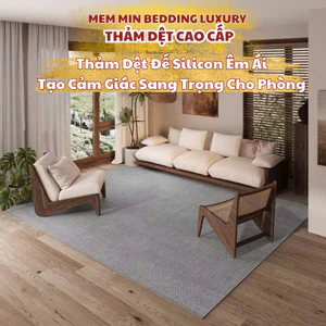 Thảm Dệt Decor, Thảm Trải Sàn Phòng Khách, Thảm Decor Chụp Hình, Thảm Thiết Kế Sang Trọng Hiện Đại - Meminbedding Luxury