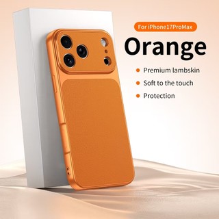 Ốp Điện Thoại Da Cừu Sang Trọng Nhẹ Chất Lượng Cao Thích Hợp Cho iPhone 17 16 15 14 13 12 11 Pro Max 14 15 16 Plus Ốp lưng