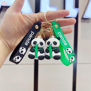 Móc Khóa Hoạt Hình Gấu Trúc Dễ Thương Kawaii - Mặt Dây Chuyền Động Vật Cho Bé